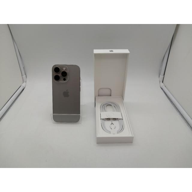 【中古】【赤ロム保証あり】Apple au 【SIMフリー】 iPhone 16 Pro 128GB ナチュラルチタニウム MYMY3J/A【仙台駅東口】保証期間１ヶ月【ランクA】の画像