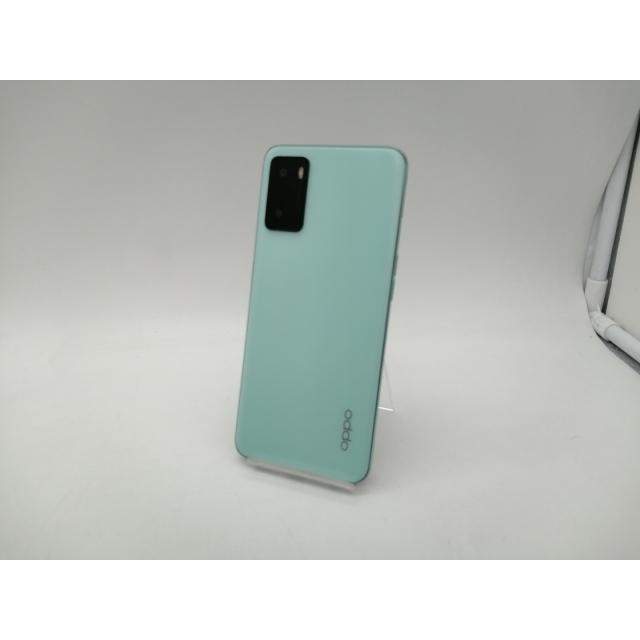 中古】Oppo 楽天モバイル 【SIMフリー】 OPPO A55s 5G グリーン 4GB