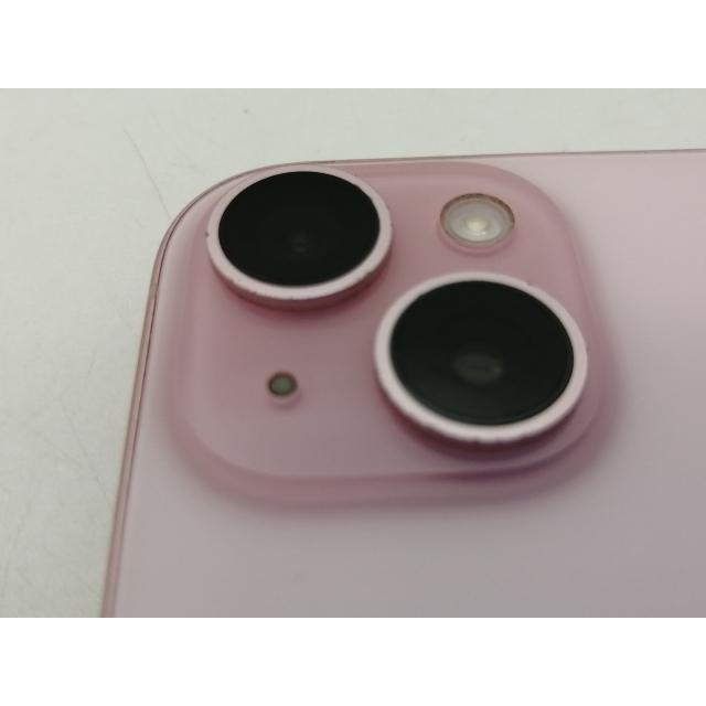 【中古】Apple SoftBank 【SIMフリー】 iPhone 15 128GB ピンク MTMJ3J/A【仙台イービーンズ】保証期間１週間【ランクC】の画像