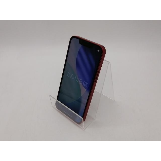 【中古】Apple 楽天モバイル 【SIMフリー】 iPhone 13 mini 256GB (PRODUCT)RED MLJM3J/A【札幌南2条】保証期間１ヶ月【ランクA】の画像