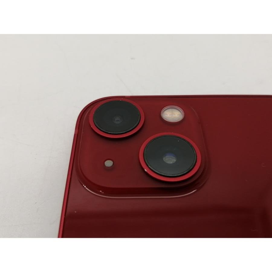 【中古】Apple 楽天モバイル 【SIMフリー】 iPhone 13 mini 256GB (PRODUCT)RED MLJM3J/A【札幌南2条】保証期間１ヶ月【ランクA】の画像