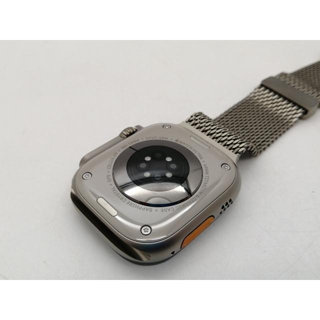 【中古】Apple Watch Ultra3 49mm Cellular ナチュラルチタニウムケース/ナチュラルチタニウムミラネーゼループM MEWY4J/A【札幌南2条】保証期間１ヶ月の画像