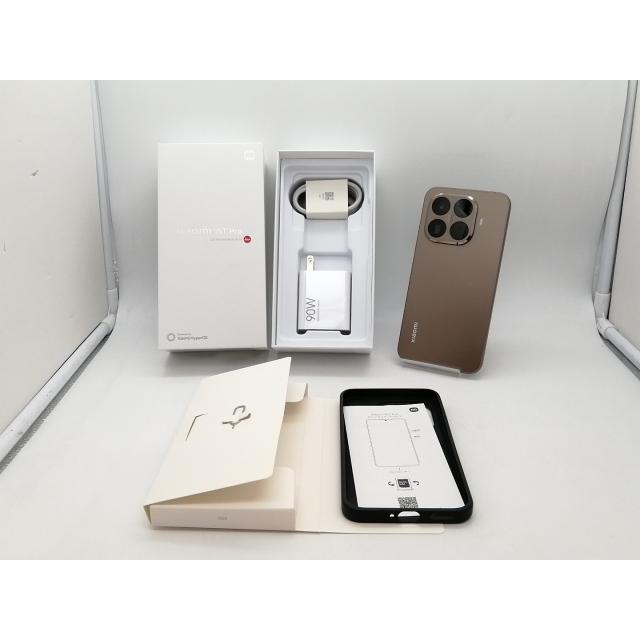 【中古】Xiaomi 国内版 【SIMフリー】 Xiaomi 15T Pro モカゴールド 12GB 256GB【津田沼】保証期間１ヶ月【ランクA】の画像