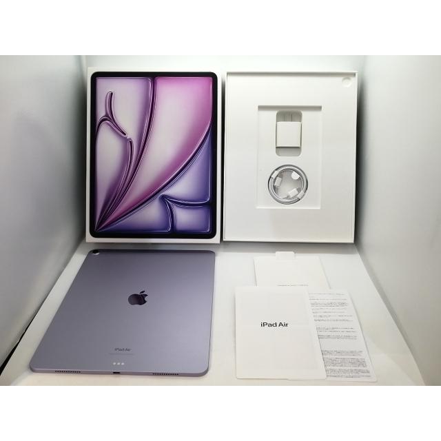 【中古】Apple 【Wi-Fi】 13インチ iPad Air（M2/2024） 128GB パープル MV2C3J/A【高崎モントレー】保証期間１ヶ月【ランクB】の画像