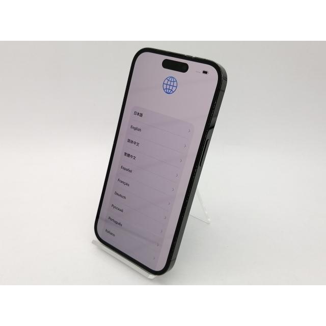【中古】Apple SoftBank 【SIMフリー】 iPhone 14 Pro 512GB スペースブラック MQ1L3J/A【仙台イービーンズ】保証期間１週間【ランクC】の画像