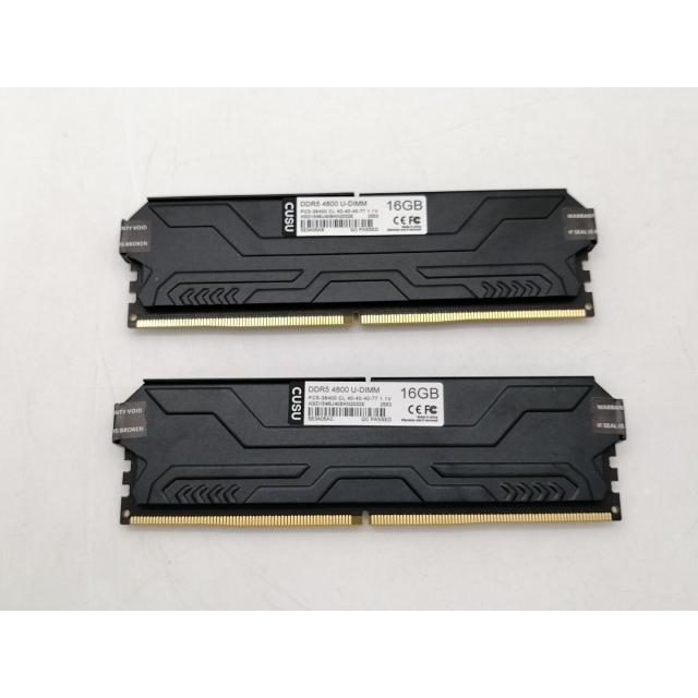 中古】DDR5 16GB 2枚組（合計32GB） DDR5-4800(PC5-38400