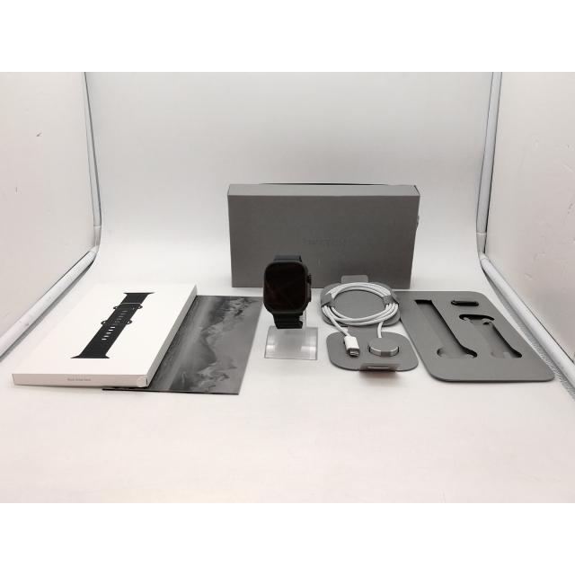 【中古】Apple Apple Watch Ultra3 49mm Cellular ブラックチタニウムケース/ブラックオーシャンバンド MF0J4J/A【札幌南2条】保証期間１ヶ月【ランクA】の画像