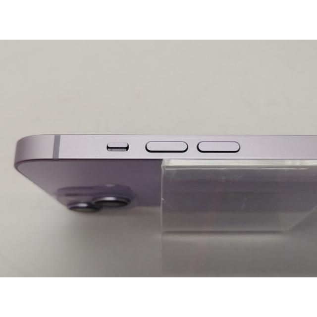中古】Apple docomo 【SIMフリー】 iPhone 14 128GB パープル MPUY3J/A