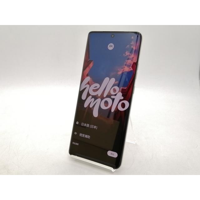 中古】MOTOROLA SoftBank 【SIMフリー】 motorola edge 50s pro バニラ