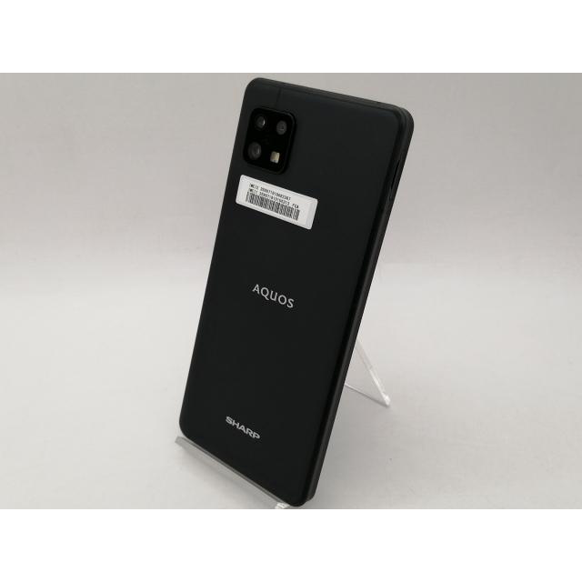 中古】SHARP 楽天モバイル 【SIMフリー】 AQUOS sense6s ブラック 4GB