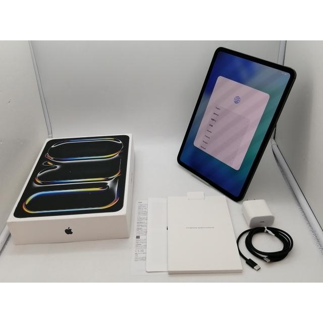 中古】Apple 【Wi-Fi】 11インチ iPad Pro（M4/2024） 1TB スペース
