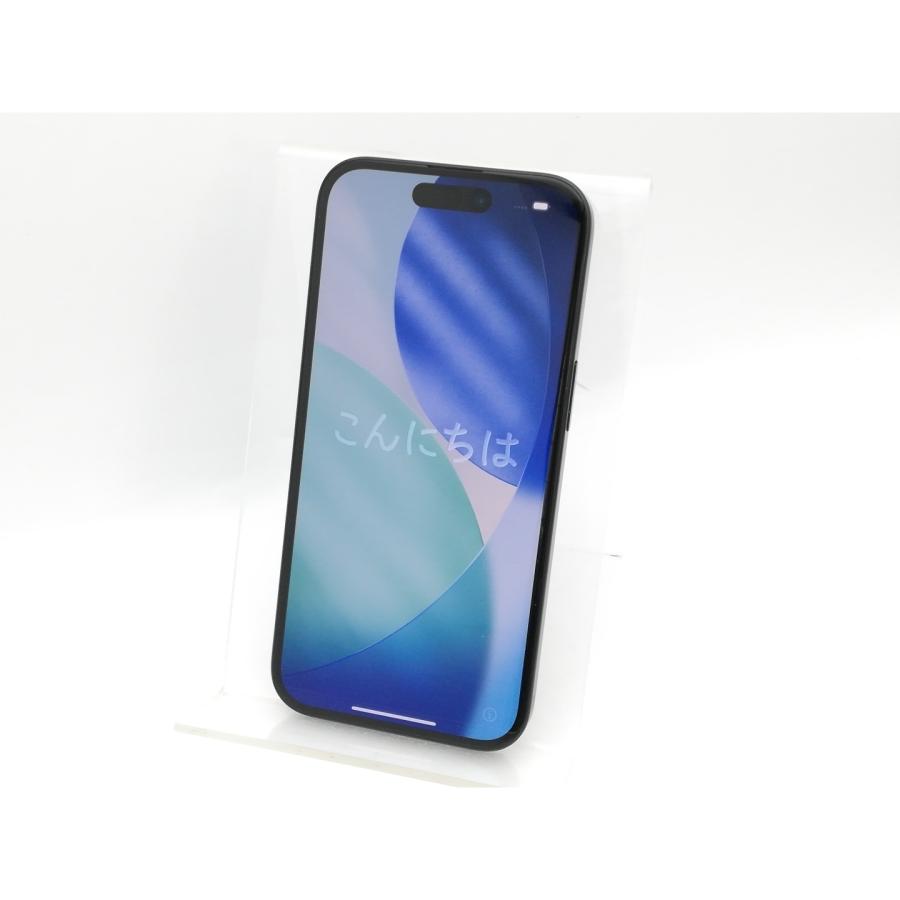 中古】Apple au 【SIMフリー】 iPhone 15 256GB ブラック MTMN3J/A