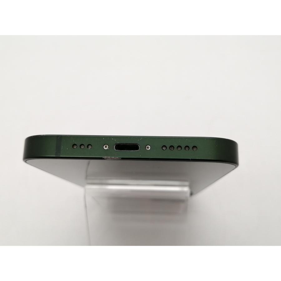 【中古】Apple SoftBank 【SIMフリー】 iPhone 13 256GB グリーン MNGH3J/A【札幌南2条】保証期間１ヶ月【ランクB】の画像