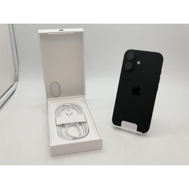 【未使用】Apple 国内版 【SIMフリー】 iPhone 16 128GB ブラック MYDQ3J/A【札幌南2条】保証期間３ヶ月の画像