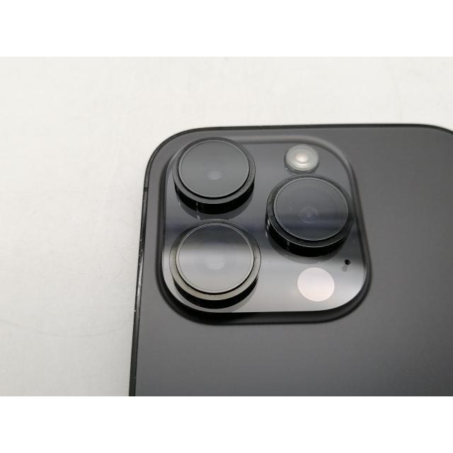 【中古】Apple SoftBank 【SIMフリー】 iPhone 14 Pro 128GB スペースブラック MPXU3J/A【札幌南2条】保証期間１週間【ランクC】の画像