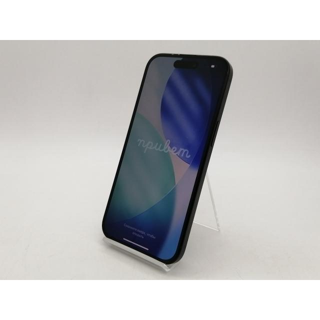 【中古】Apple SoftBank 【SIMフリー】 iPhone 15 128GB ブラック MTMH3J/A【札幌南2条】保証期間１ヶ月【ランクB】の画像