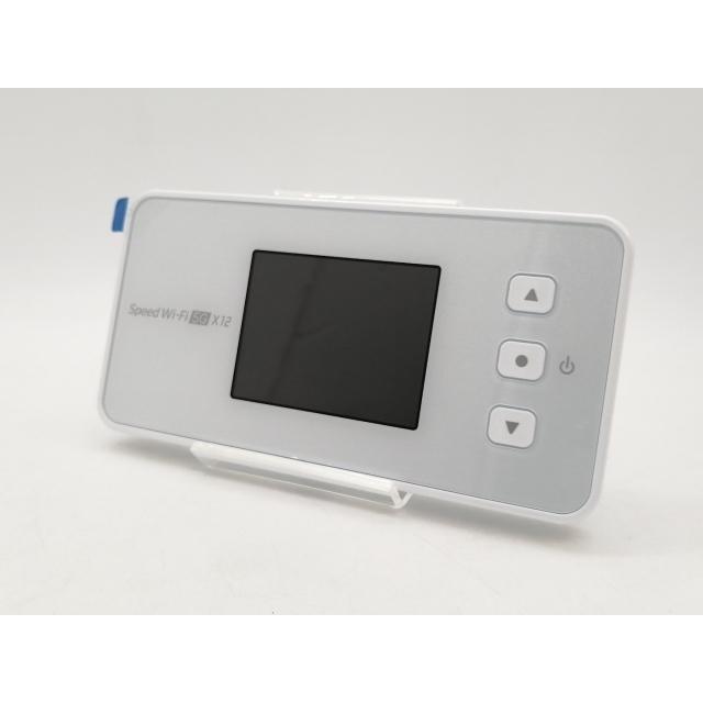 【未使用近い】Speed Wi-Fi 5G X12  ルーター (NAR03) 中古】NEC au 【SIMフリー】 Speed Wi-Fi 5G X12 NAR03 アイスホワイト