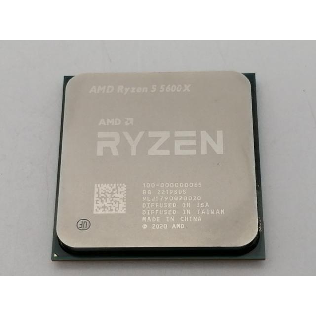 中古】AMD Ryzen 5 5600X (3.7GHz/TC:4.6GHz) BOX AM4/6C/12T/L3 32MB
