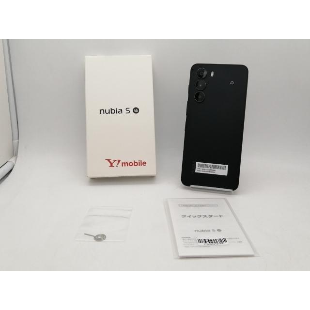 中古】ZTE ymobile 【SIMフリー】 nubia S 5G 4GB 128GB ブラック