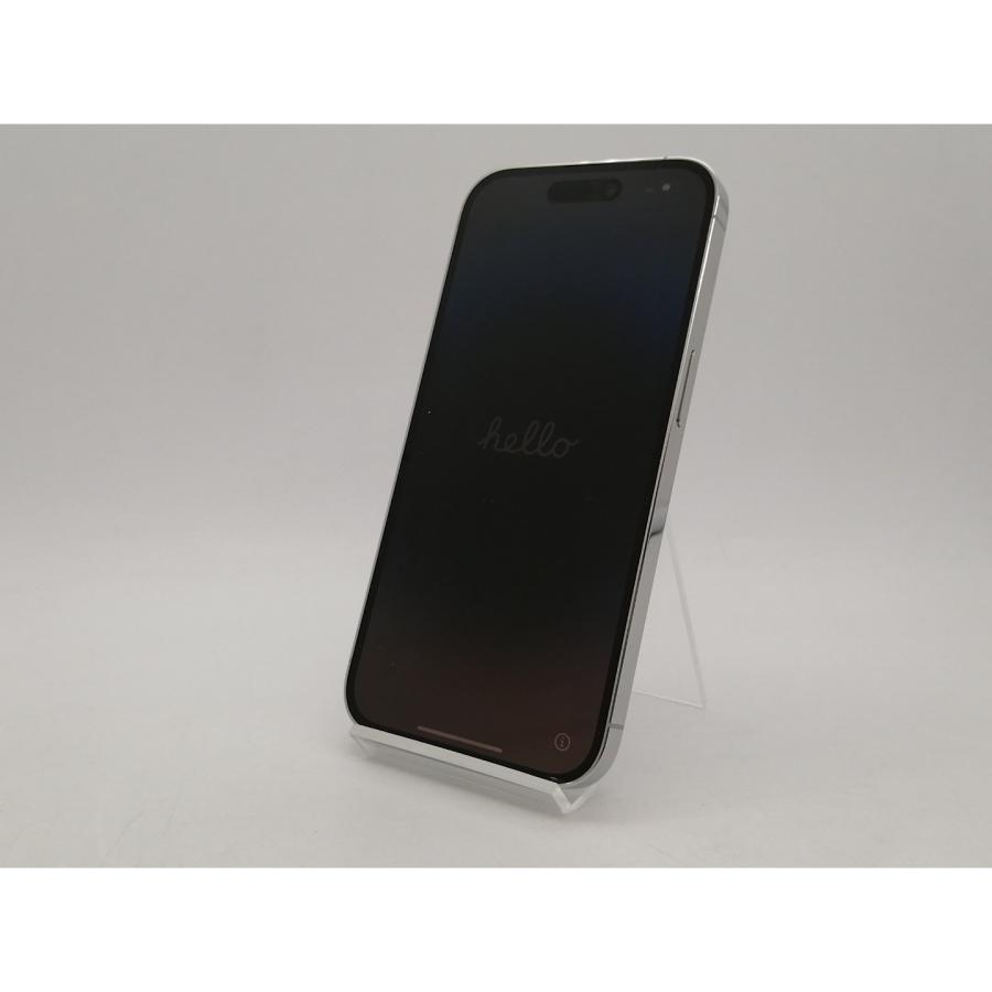 中古】Apple au 【SIMフリー】 iPhone 14 Pro 256GB シルバー MQ0Y3J/A