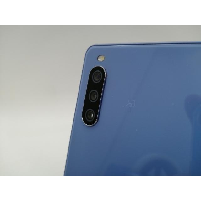 中古】SONY docomo 【SIMロック解除済み】 Xperia 10 III ブルー 6GB