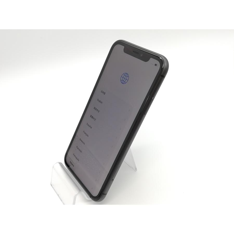 中古】Apple docomo 【SIMロック解除済み】 iPhone 11 256GB ブラック