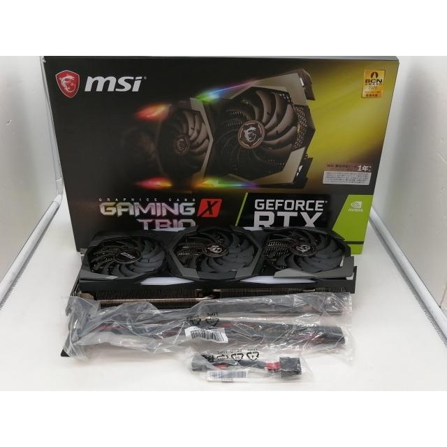 中古】MSI GeForce RTX 2080 Ti GAMING X TRIO RTX2080Ti/11GB(GDDR6