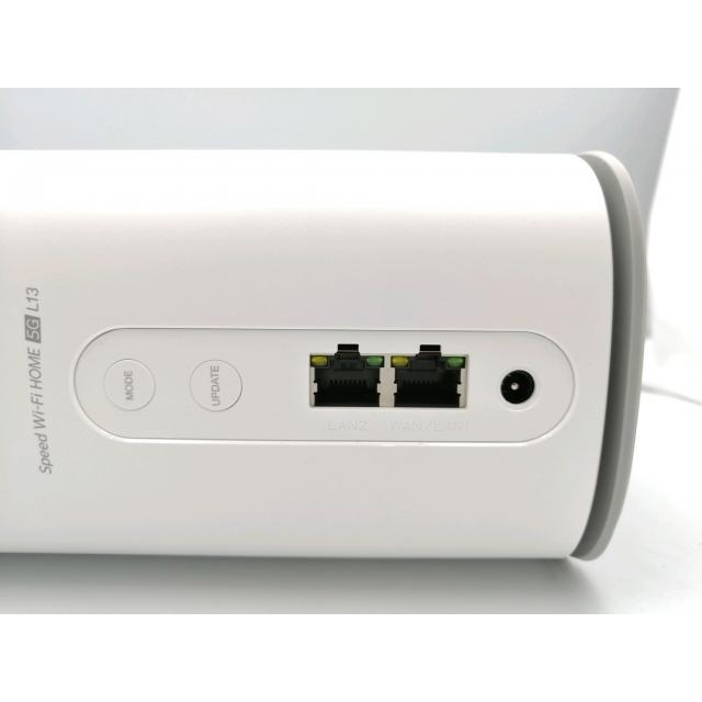 中古】ZTE au Speed Wi-Fi HOME 5G L13 ZTR02【ECセンター】保証期間1