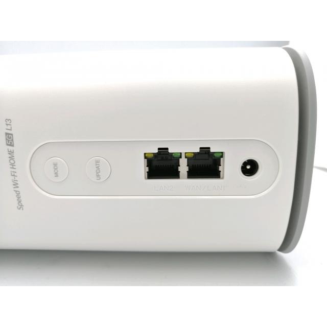 中古】ZTE au Speed Wi-Fi HOME 5G L13 ZTR02【ECセンター】保証期間1