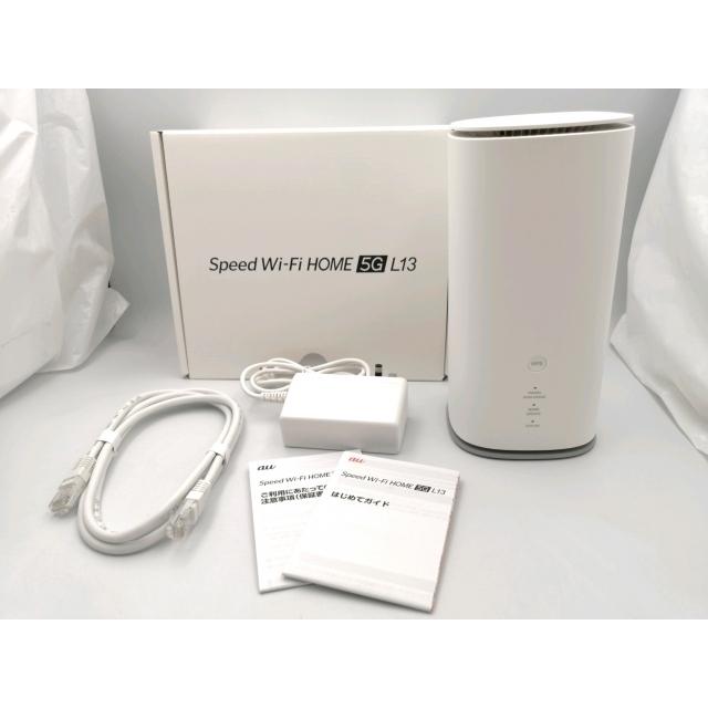 【中古美品】ZTE Speed Wi-Fi  5G L13 SIMなし 中古】ZTE UQmobile 【SIMフリー】 Speed Wi-Fi HOME 5G L13 ZTR02【EC