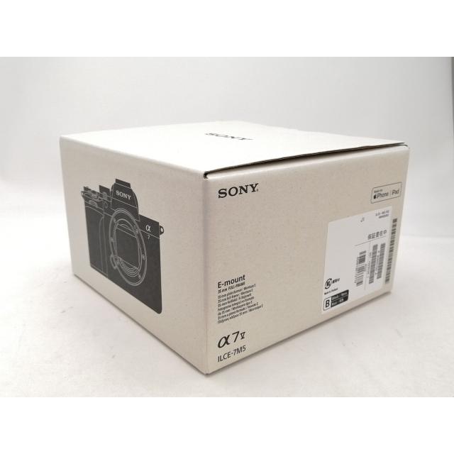 未使用】SONY α7 V ボディ ILCE-7M5【新宿2】保証期間1ヶ月
