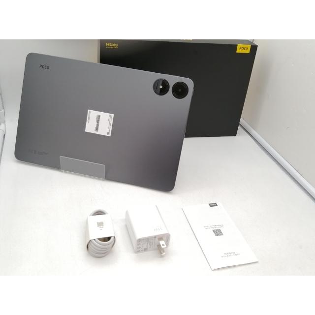 中古】Xiaomi 【Wi-Fi】 POCO Pad グレー 【Snapdragon 7s Gen 2/8GB