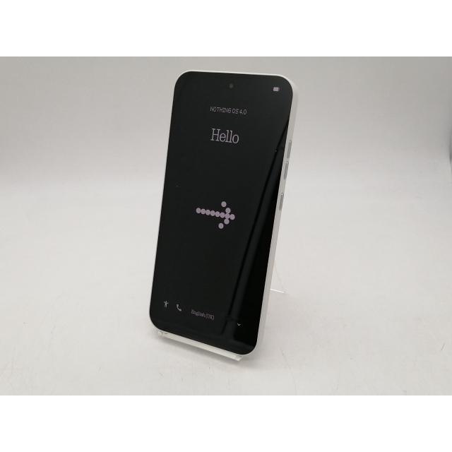 中古】NOTHING 国内版 【SIMフリー】 Nothing Phone (4a) ホワイト 8GB