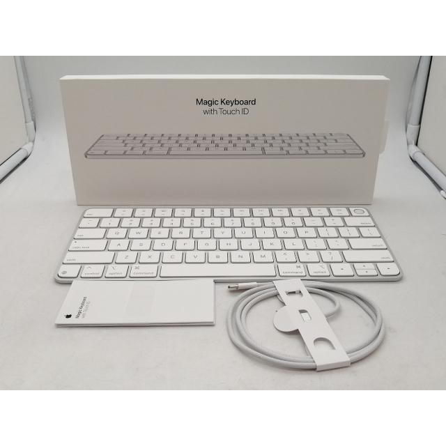 中古】Apple Magic Trackpad(2024/USB-C) ホワイト MXK93ZA/A【札幌南2