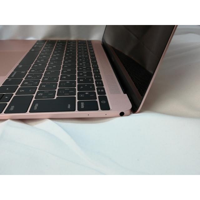 【中古】Apple MacBook 12インチ CoreM3:1.1GHz 256GB ローズゴールド MMGL2J/A  (Early 2016)【神保町】保証期間１ヶ月【ランクB】｜janpara｜03