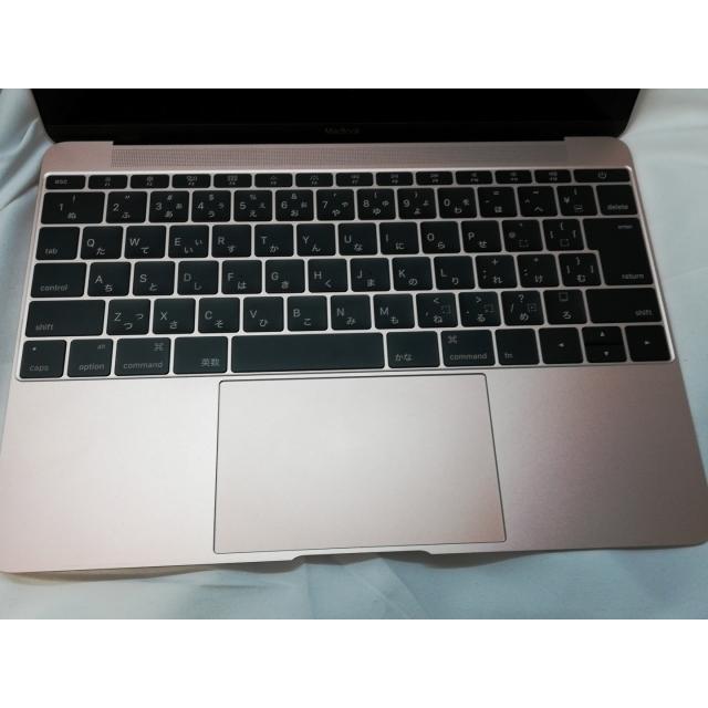 【中古】Apple MacBook 12インチ CoreM3:1.1GHz 256GB ローズゴールド MMGL2J/A  (Early 2016)【神保町】保証期間１ヶ月【ランクB】｜janpara｜05