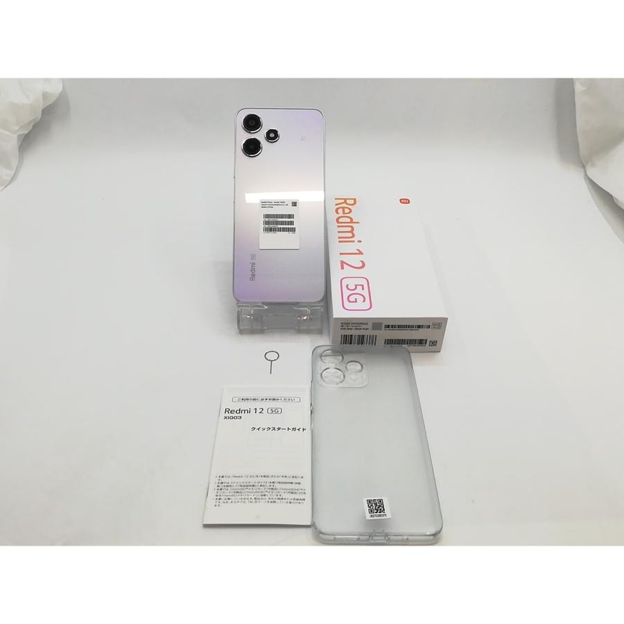 未使用】Xiaomi UQmobile 【SIMフリー】 Redmi 12 5G 4GB 128GB
