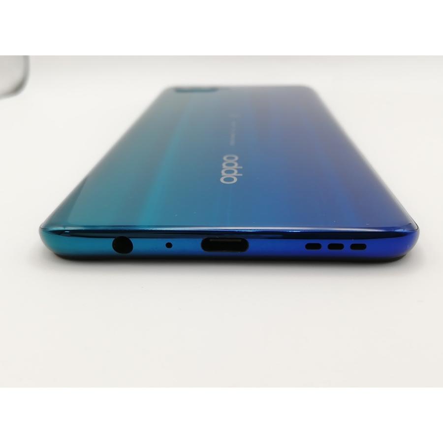 中古】Oppo 楽天モバイル 【SIMフリー】 Reno A 6GB 128GB ブルー