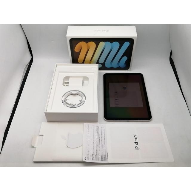 Apple iPad mini 第6世代 スターライト 中古品 iPad mini 8.3インチ 第6世代 Wi-Fi+Cellular 256GB 2021年秋モデル