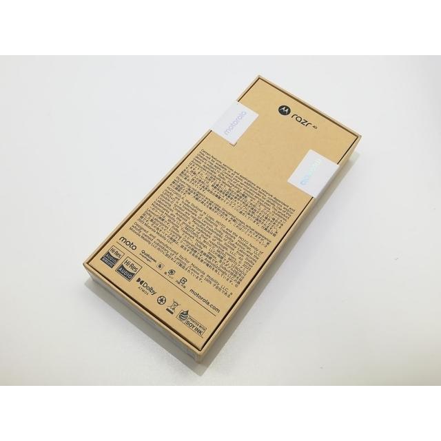 【新品】Motorola Razr40 セージグリーン✴︎SIMフリー✴︎購入証明書 motorola razr 40(グリーン/256GB) 国内SIMフリーモデル 送料