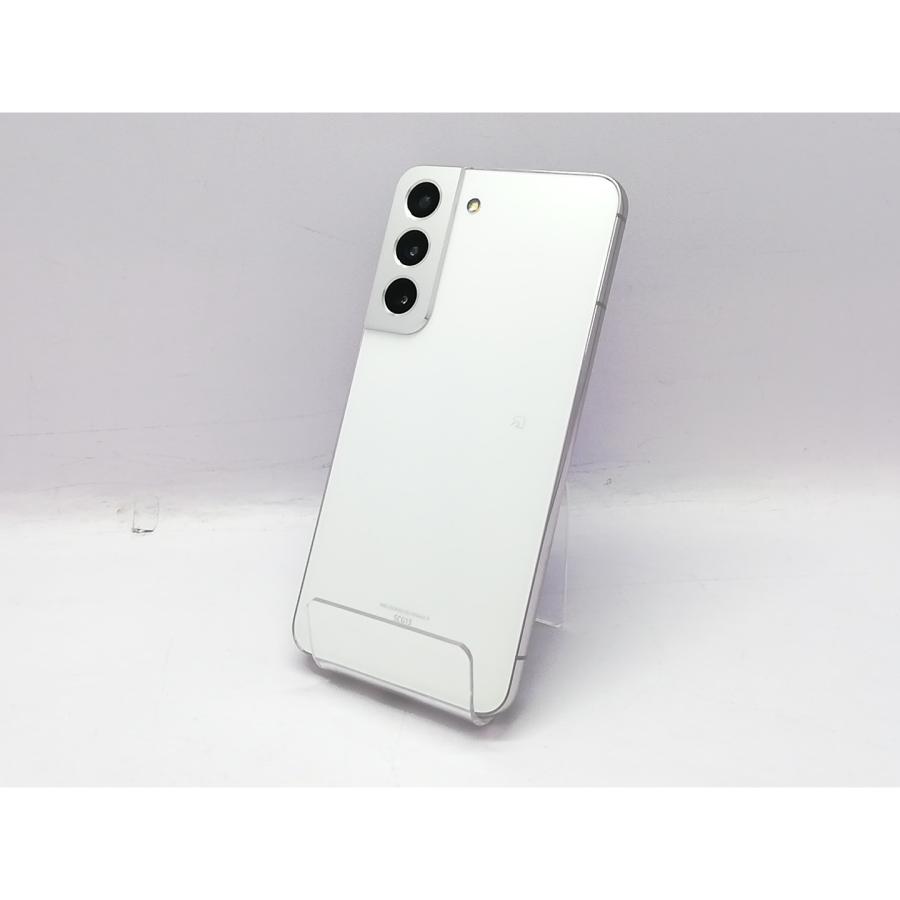 中古】SAMSUNG au 【SIMフリー】 Galaxy S22 ファントムホワイト 8GB