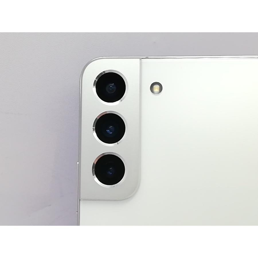 中古】SAMSUNG au 【SIMフリー】 Galaxy S22 ファントムホワイト 8GB