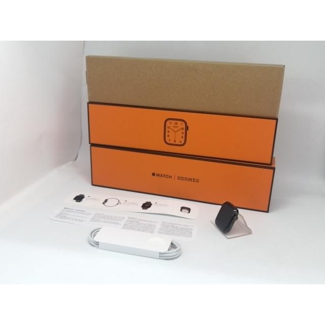 【中古】Apple Watch HERMES Series7 41mm Cellular スペースブラックステンレススチールケース (バンド無し)【川越クレアモール】保証期間１ヶ月【ランクB】の画像