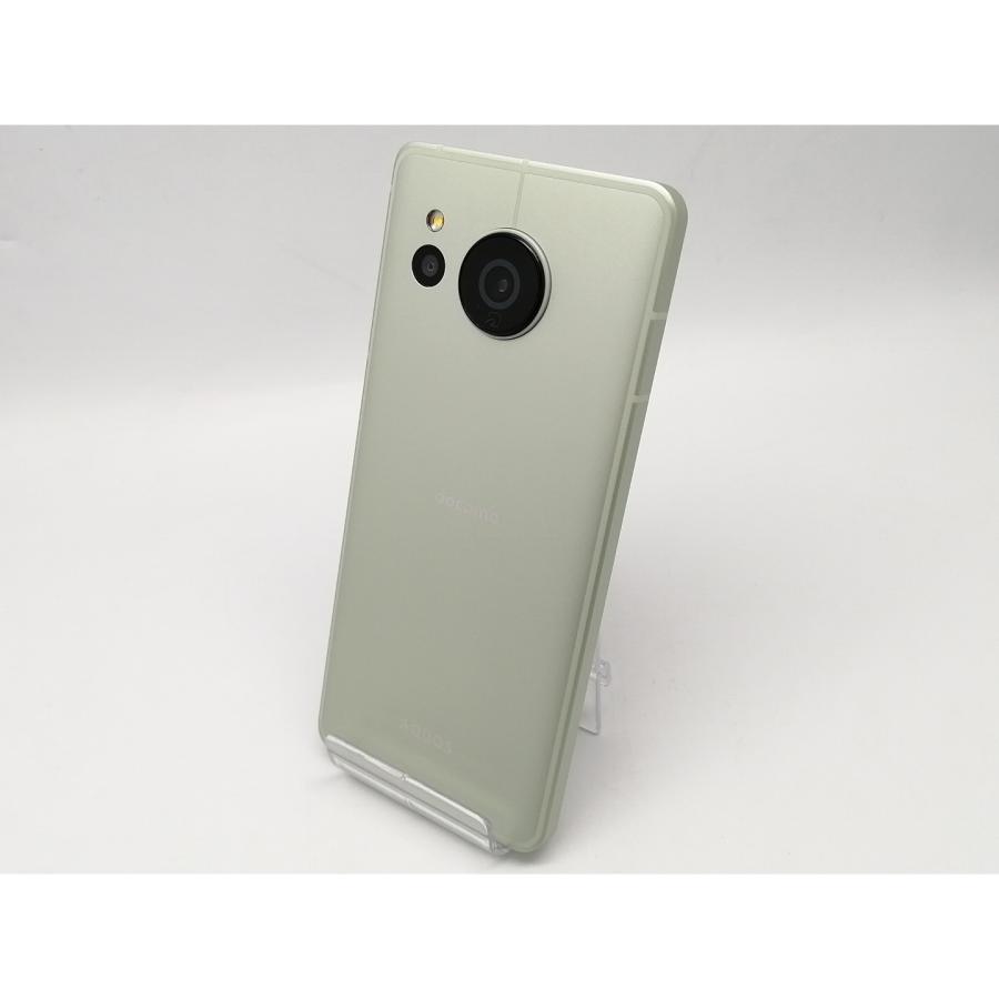 中古】SHARP docomo 【SIMフリー】 AQUOS sense8 ペールグリーン 6GB