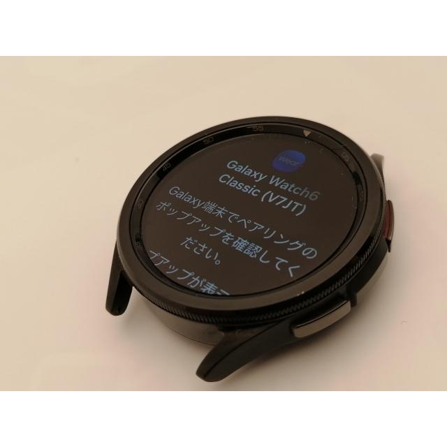中古】SAMSUNG Galaxy Watch6 Classic 47mm Wi-Fi/Bluetoothモデル SM