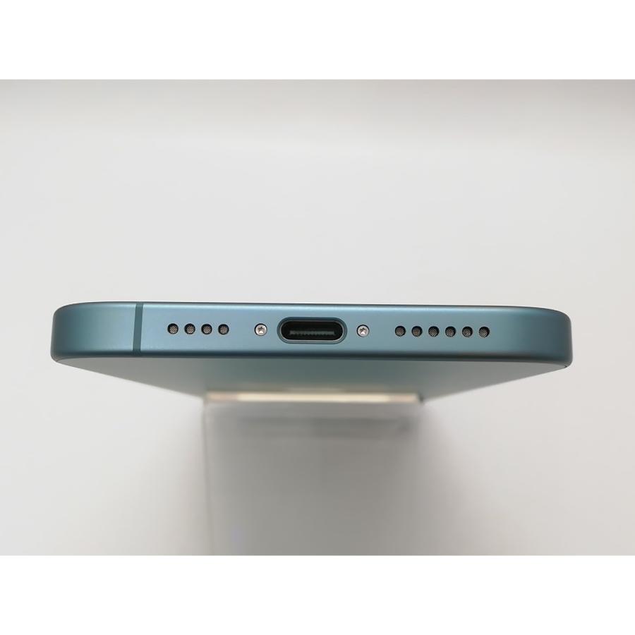 【中古】Apple 国内版 【SIMフリー】 iPhone 16 Plus 128GB ティール MXVF3J/A【鹿児島中町】保証期間１ヶ月【ランクA】の画像