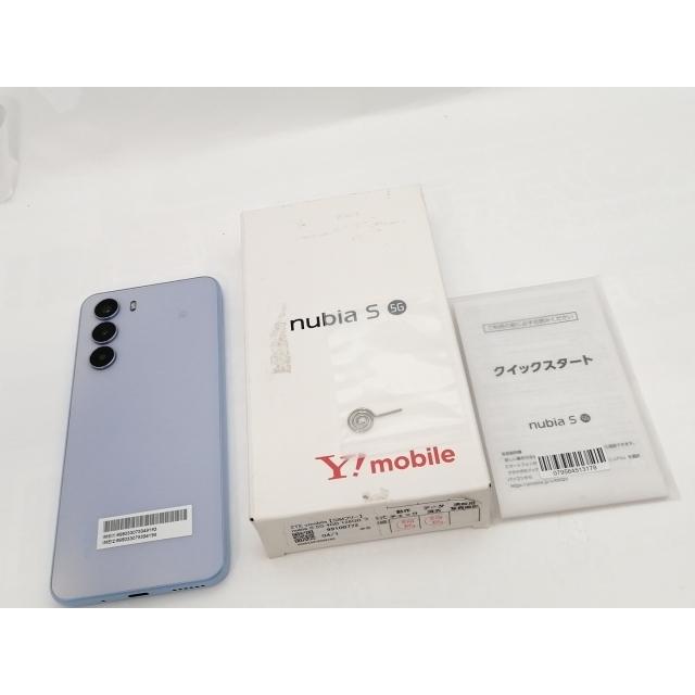 中古】ZTE ymobile 【SIMフリー】 nubia S 5G 4GB 128GB