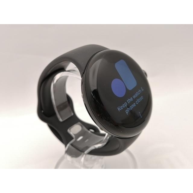 【中古】Google Pixel Watch4 Wi-Fiモデル 41mm Matte Black アルミケース/Obsidian アクティブ バンド【神保町】保証期間１ヶ月【ランクA】の画像