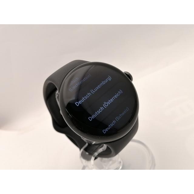 【中古】Google Pixel Watch4 Wi-Fiモデル 41mm Matte Black アルミケース/Obsidian アクティブ バンド【神保町】保証期間１ヶ月【ランクA】の画像