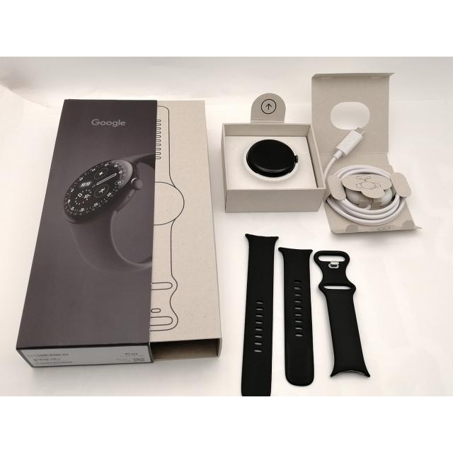 【中古】Google Pixel Watch4 Wi-Fiモデル 41mm Matte Black アルミケース/Obsidian アクティブ バンド【神保町】保証期間１ヶ月【ランクA】の画像